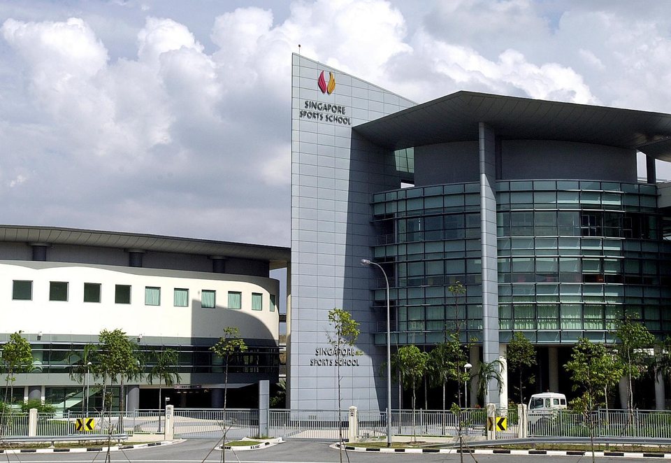 Main building of Singapore Sports School
